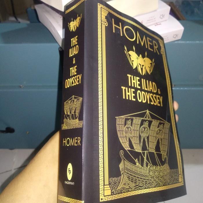 The Iliad & The Odyssey By Homer Ready Stock