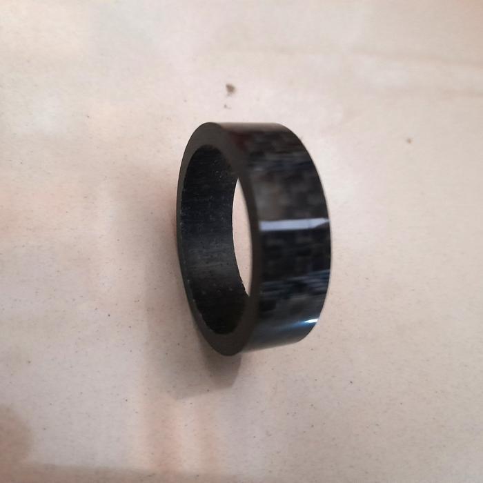 toseek ring spencer carbon 10mm untuk lubang fork 28,6