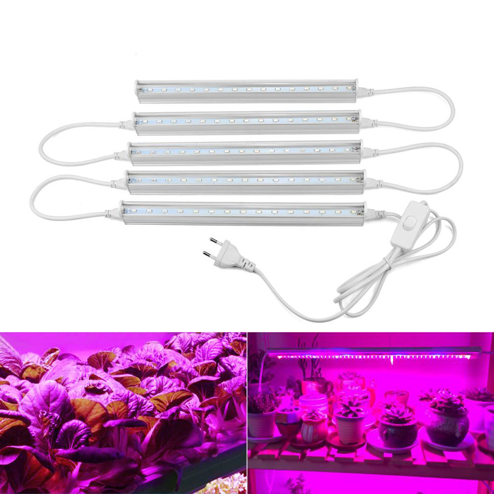 1 Feet 6W/ Lamp Full Grow Led Vollspektrum Indoor Plant Grow Light Led Full Spectrum T5 Tube With Eu