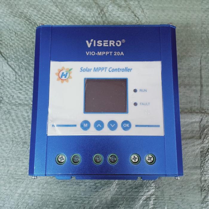 Visero mppt 20a 12v 24 v 48v power mppt solar charge controller