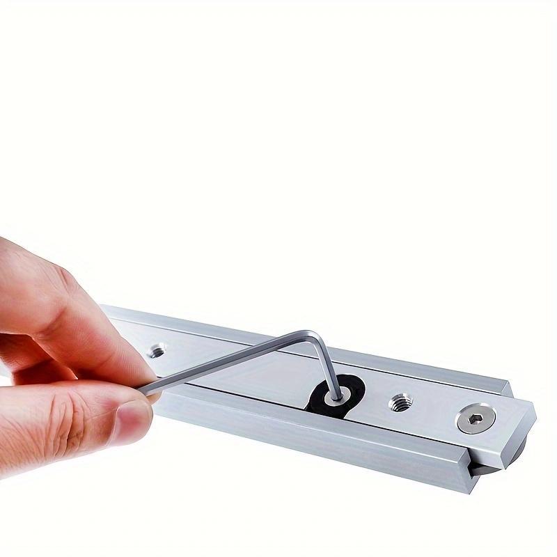 2Pcs 800Mm 30 Type T-Track & 650Mm Miter Bar Slider T-Slot Miter Track Jig Fixture Slot Connector