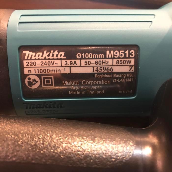 Mesin Gerinda Makita 4" M9513B / Makita M9513B