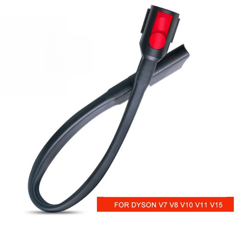 Flexible Extension Hose Attachment Long Flat Crevice Tool Corners Cleaning For Dyson Cordless