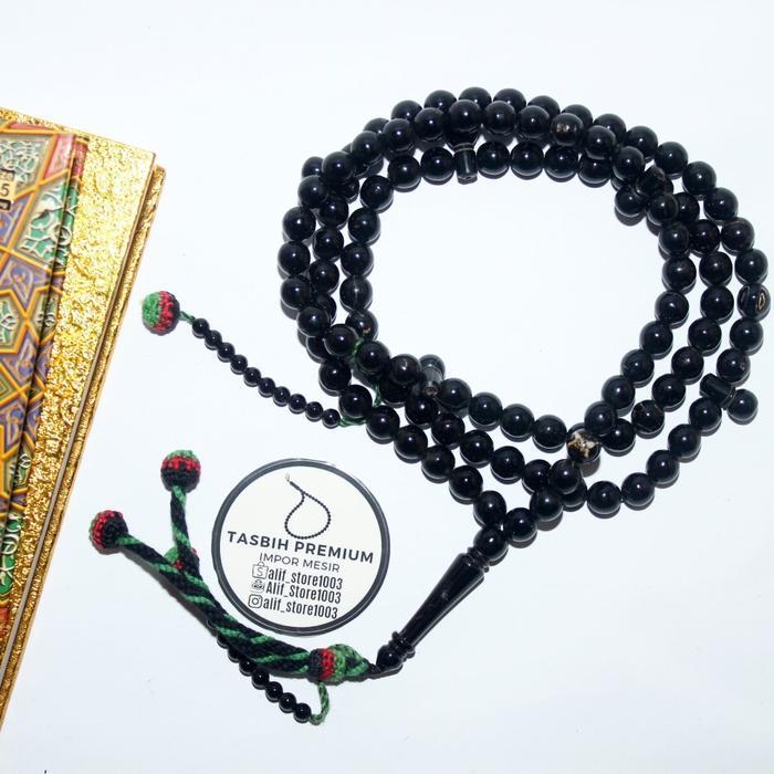 New- Tasbih Yuser laut merah Bulat Asli Original