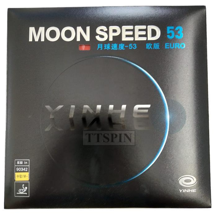 Yinhe Moon Speed 53 Euro - Karet Pingpong Rubber Bet Tenis Meja Bat