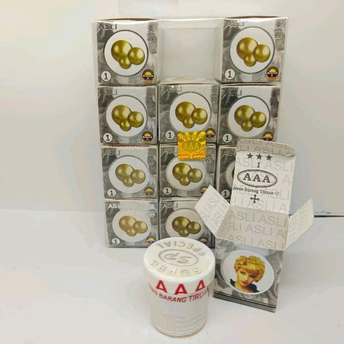 gas Perawatan Wajah dengan Lusinan Cream Sp Mutiara Original