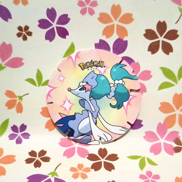 primarina chiki balls pokemon coin tazos