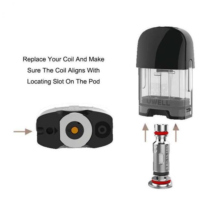 COIL UWELL CALIBURN 0.8 1.0 1.2 OHM AUTHENTIC 100% / COIL GK2 / UWELL G / TENET / TENET KOKO