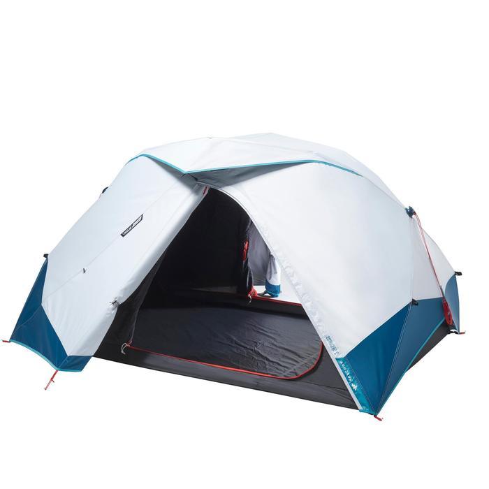 Decathlon Quechua Tenda Camping 2 Second Easy Fresh & Black - 2 Orang - 8553541
