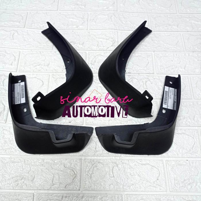 Laris Mudguard Karpet Lumpur Depan Belakang Kanan Kiri Nissan March 1Set 4Pc Terlaris