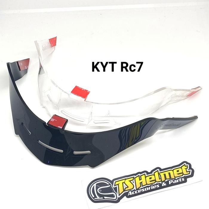 ORIGINAL Spoiler helm kyt rc7 rc seven READY STOCK