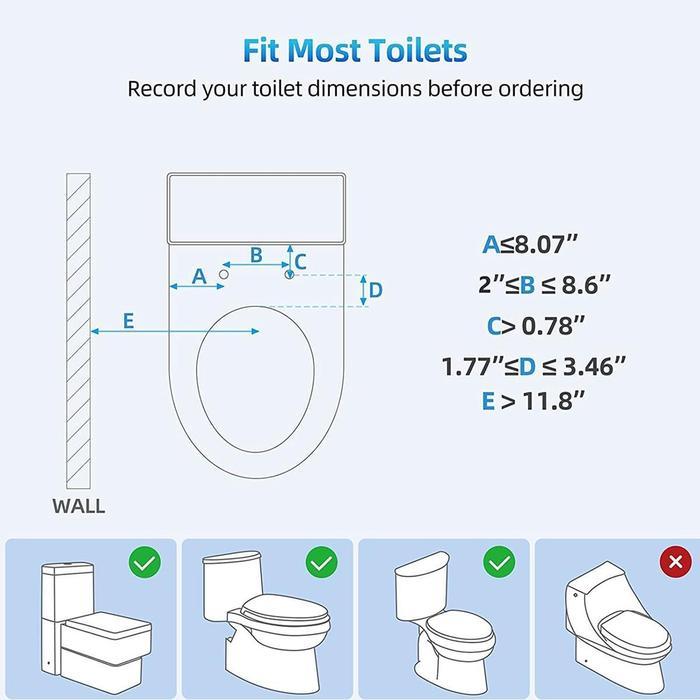 BIDET SPRAYER CLOSET TOILET OTOMATIS SEMPROTAN TOILET OTOMATIS