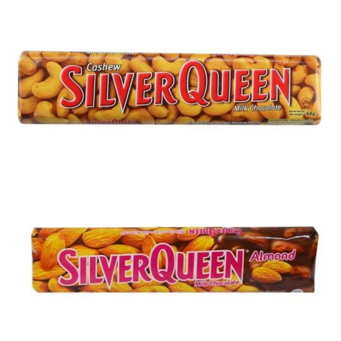 News Silverqueen coklat silver queen 62 gr/Silverqueen cashew almond 62gram
