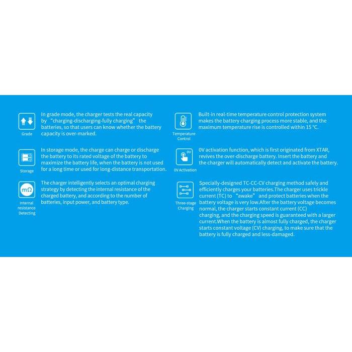 Xtar Vc4S, 4 Slot Battery Charger