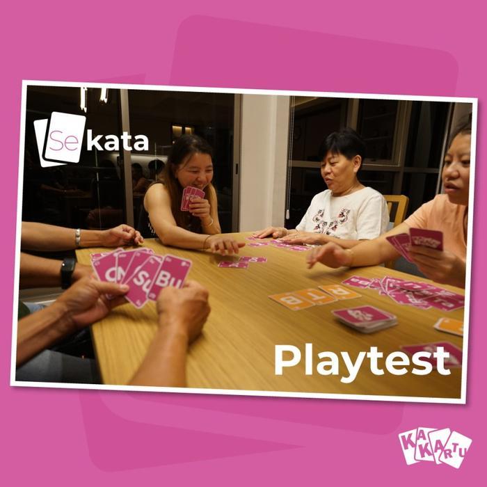 4606- Kakartu Sekata Card Game - Permainan Kartu ( Original )