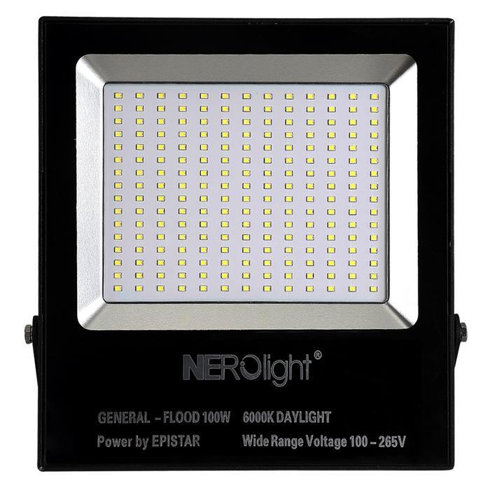 Nerolight General Bright Led Flood Light - 100W/IP65 6000K Daylight