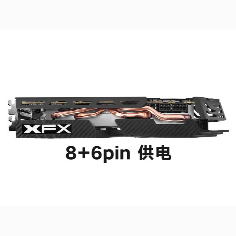 Xfx Rx 590 8Gb Gme Graphics Cards 256Bit Gddr5 For Amd Rx 500 2304Sp