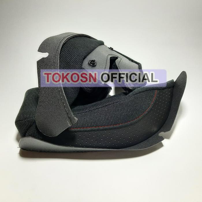 SIAPKIRIM Busa pipi helm KYT TT COURSE - cheek pad spon samping helm kyt TTC tt-course ukuran m l xl