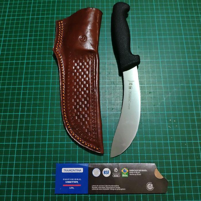 chop- Pisau Seset Skinning Tramontina 15Cm Profesional Master Dengan/Tanpa Sarung