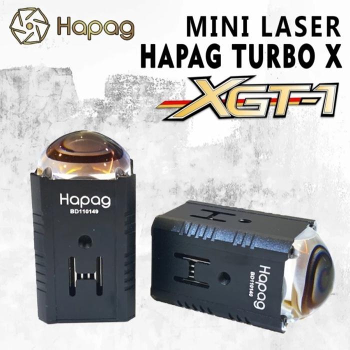 HAPAG MINI LASER TURBO X XGT1 LAMPU TAMBAHAN LAMPU TEMBAK