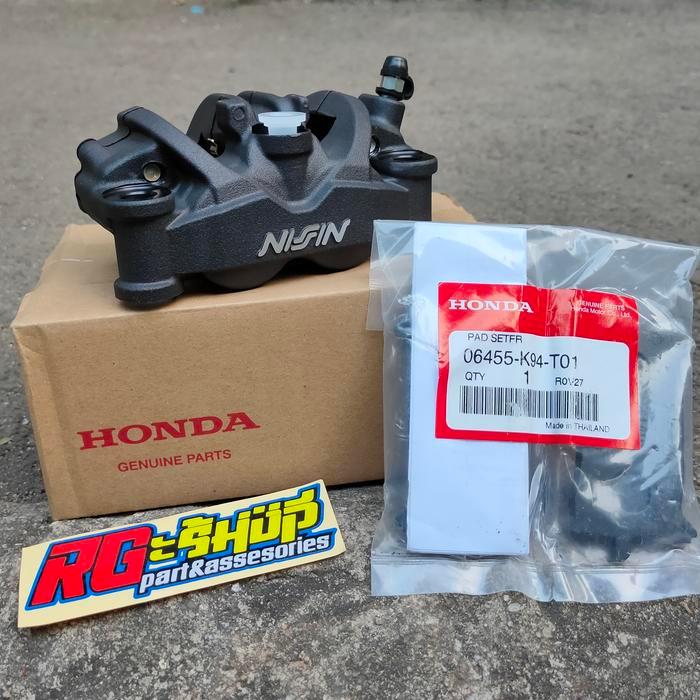 kaliper nissin twin africa 4p/4 piston original Honda thailand