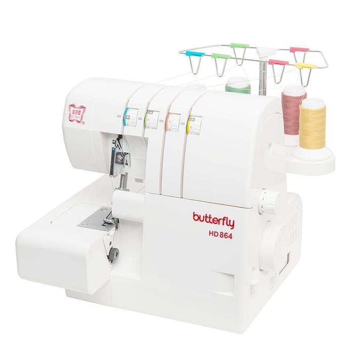 Butterfly HD 864 Mesin Obras Neci Portable Multifungsi