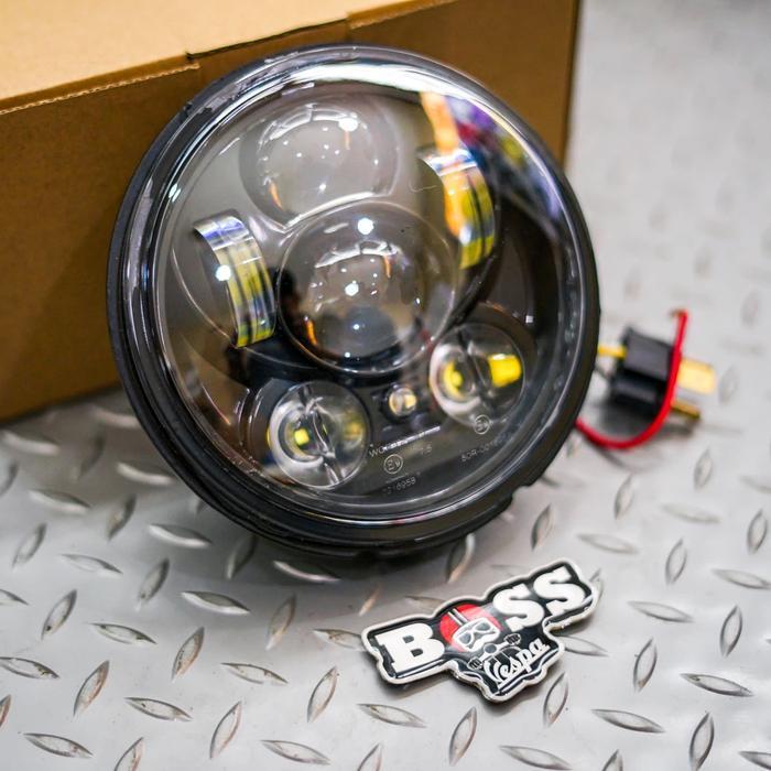 Headlamp LED Daymaker with DRL Vespa LXV