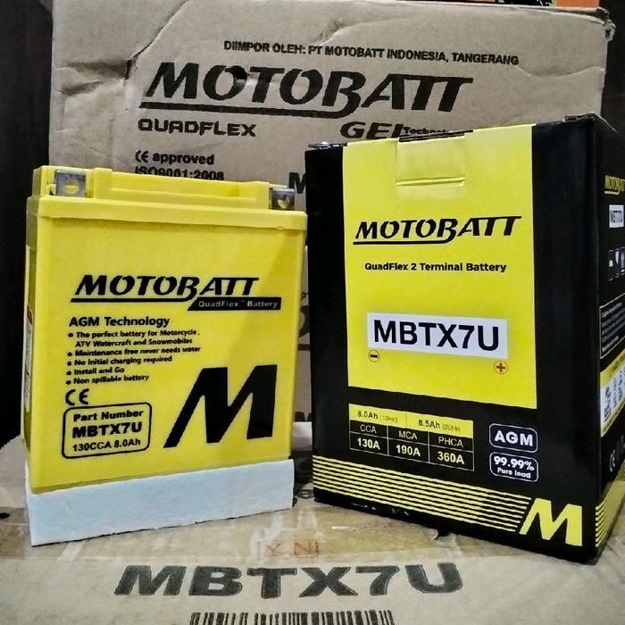 Aki Motobatt Mbtx7U Aki Gel Quadflex