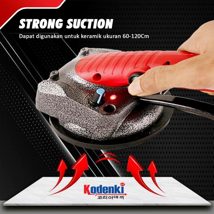 Mesin Perata Keramik Getar Baterai Cordless Kop Alat Perata Keramik
