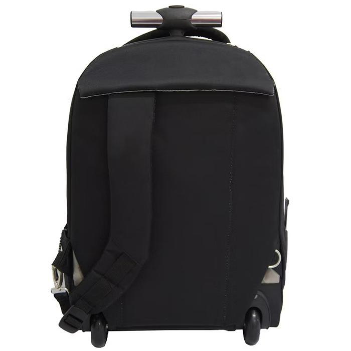 Tas Ransel Laptop Backpack Troli Trolley Roda Navy Club Original