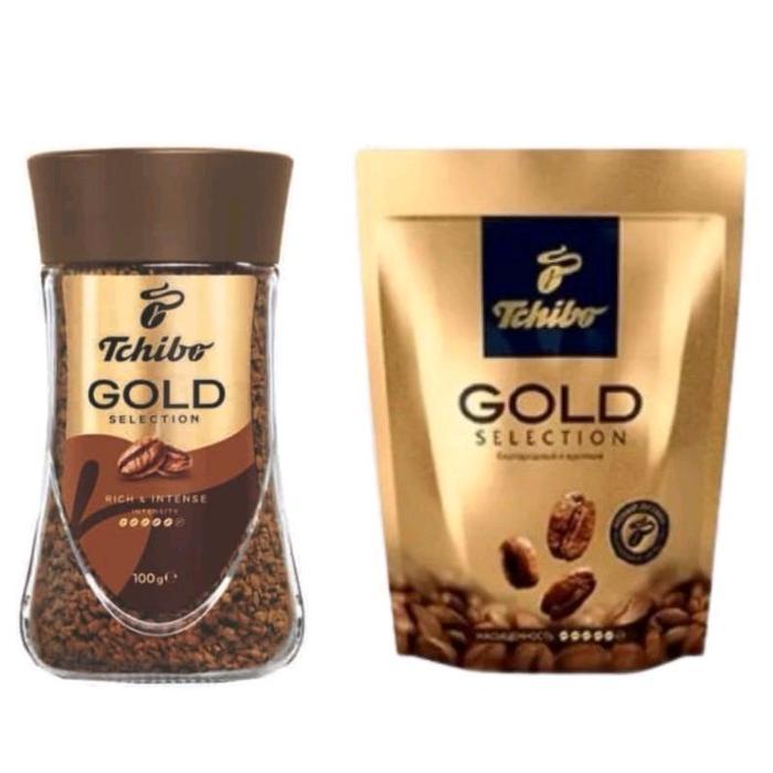 PROMO TCHIBO GOLD SELECTION GRANULE INSTANT COFFEE RICH & INTENSE IMPORT GERMANY - TURKIYE Kopi