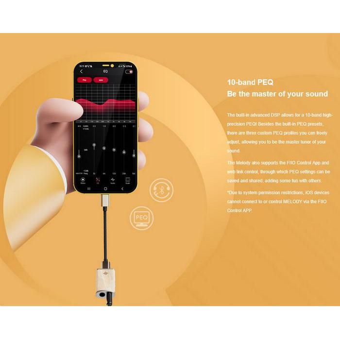 Fiio Snowsky Melody Dual Cs43131 Portable Dongle Dac & Headphone Amplifier