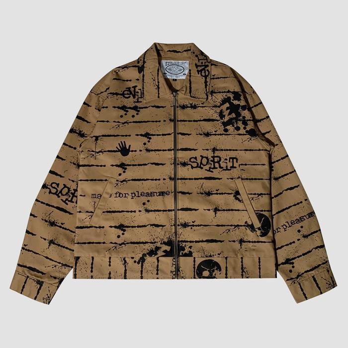 EVILSPIRIT WORK JACKET - AMORR MOCCA UNISEX