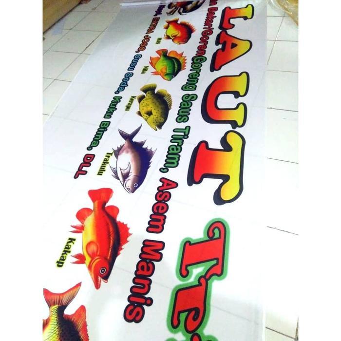 News Spanduk Kain Tetron Lebar 1 meter