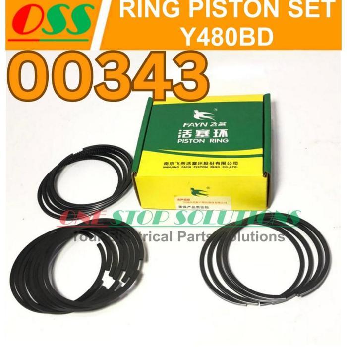 RING PISTON Y480BD WEIFANG KOFO RICARDO 1 SET ENGINE