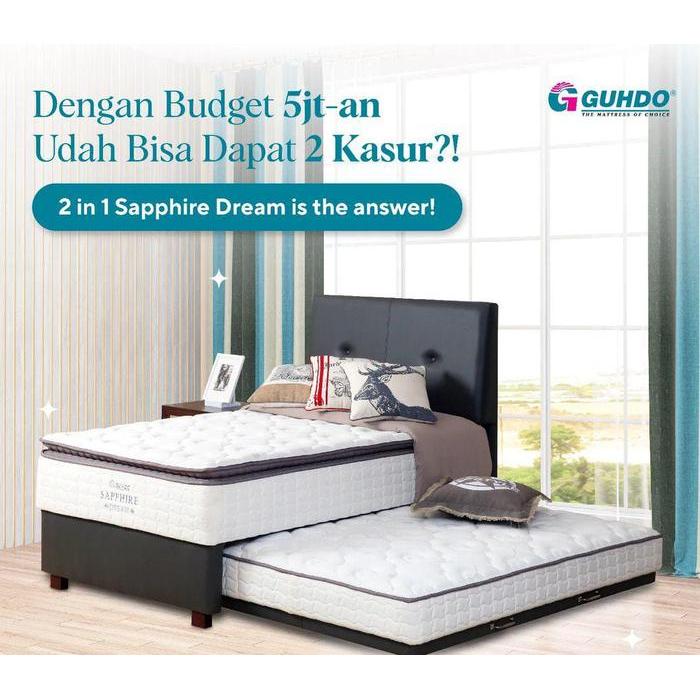 Guhdo Sapphire Dream 2 In 1 - 160X200 - Tanpa Sandaran
