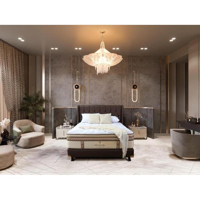 Full Set Airland Orestra Vie Kasur/Matrass/Mattress/Springbed Latex (Medium)