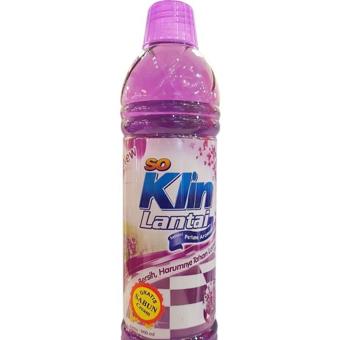So Klin Pembersih Lantai Botol 900 Ml