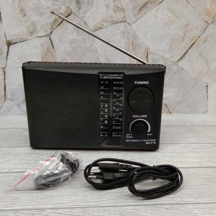 Radio Mitsuyama Am-Fm F-18 Portable Radio