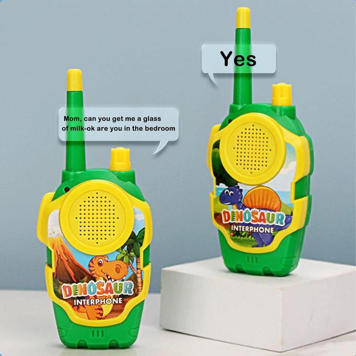 Mainan Anak Mini Radio Receiver Walkie Talkie Ht Anak 1 Pasang