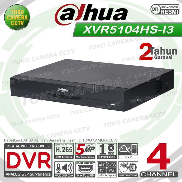 Dvr Recorder Cctv Dahua 4 Channel Cctv Dahua 4Ch 5Mp