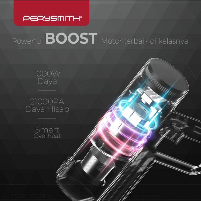 xeyt- Perysmith X10 Pro Handheld Vacum Cleaner Portable Home Penyedot Debu Vakum Perysmith