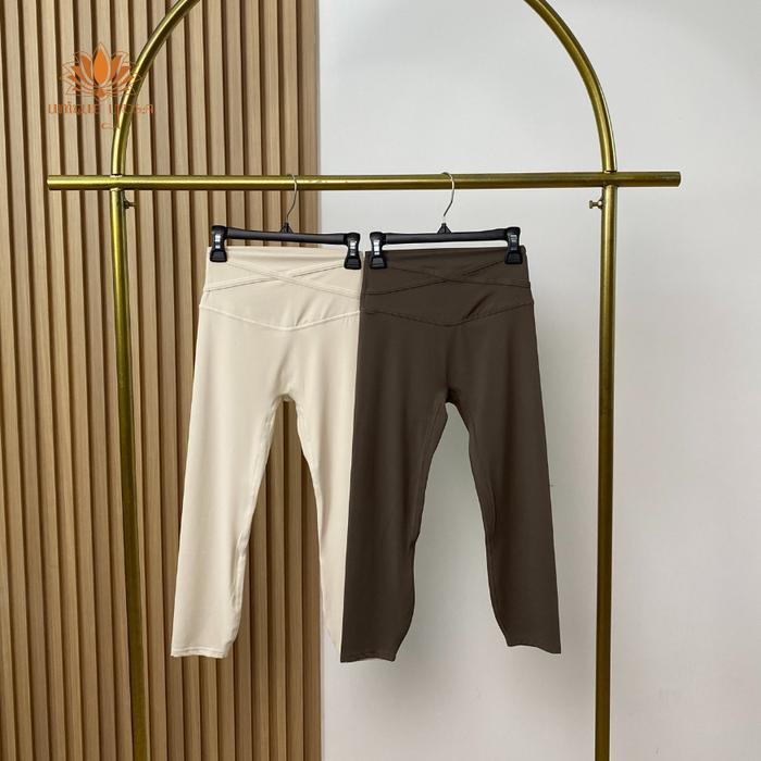 Legging Vivian Bk 1216 Hitam/Legging Yoga/ Legging Senam 7/8 Terbaru #Gratisongkir