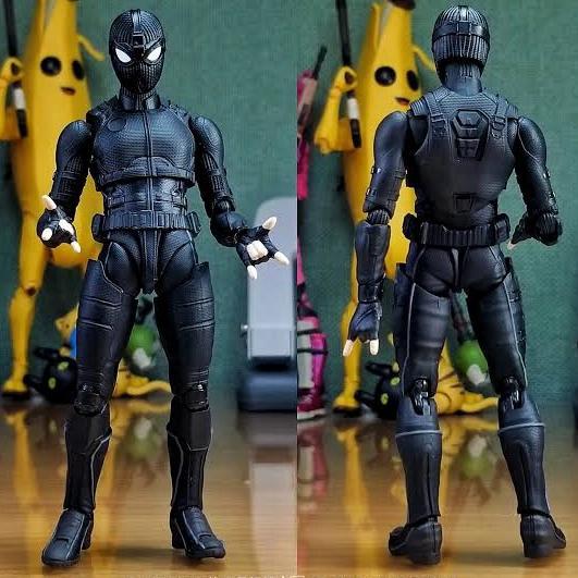 SHF SPIDERMAN FAR FROM HOME UPGRADE SUIT KWS ACTION FIGURE KODE 1463
