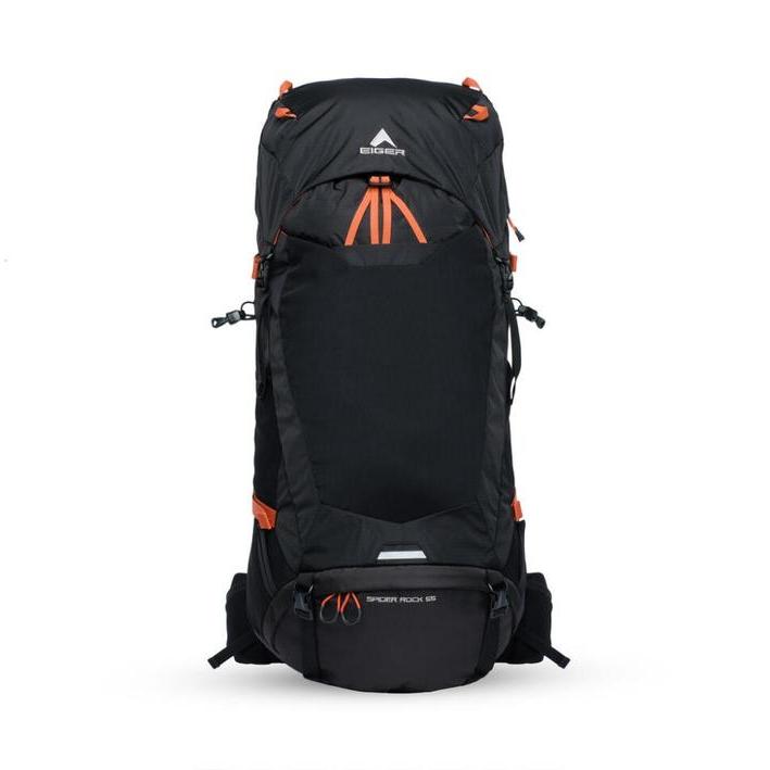 TAS CARRIER EIGER 10379 SPIDER ROCK 55L - TAS GUNUNG PRIA WANITA - KEREL ANTI GRAFITASI - MY