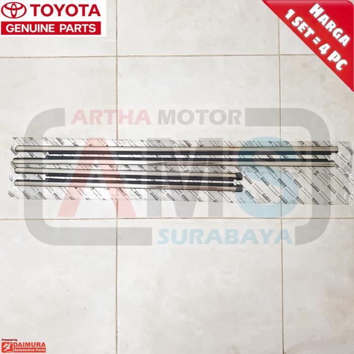 Karet Pelipit List Lis Kaca Wheater Strip Mobil Toyota Vios Gen 2 Gen2