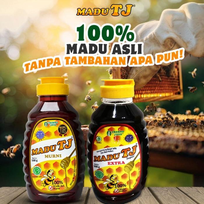 Madu Tj Super 500Gr - Madu Tj Extra - Madu Murni - Madu Asli - Madu Super - Bebiber
