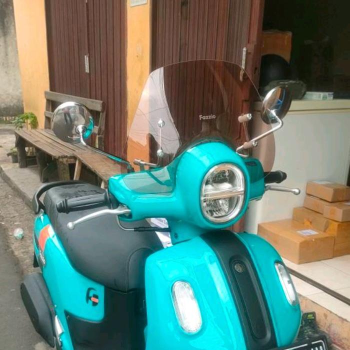 Winshield Fazzio. Visor Yamaha Yamaha Fazzio Hybrid. Aksesoris Fazzio