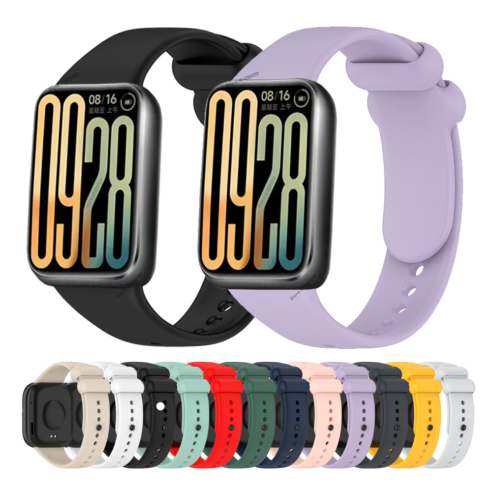 Silicone Wristband Strap For Mi Band 9 Pro Smart Band Sport Strap For Mi Band 9 Pro/8 Pro Bracelet
