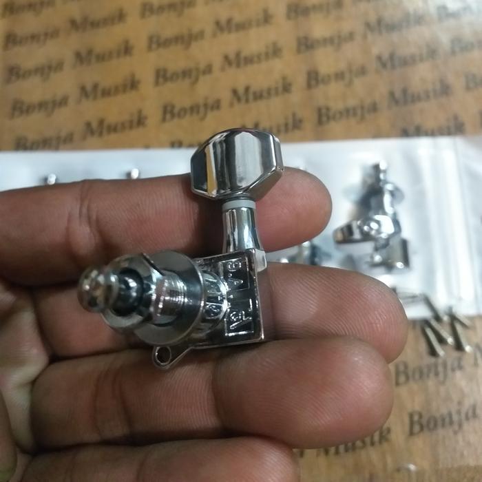 ORIGINAL TUNER IBANEZ PREMIUM TUNER 6 INLINE CHROME IBANEZ PREMIUM